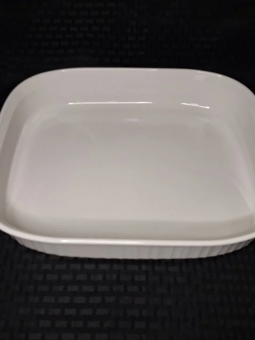 Vintage Large Corning French White F-21-B 4.5L Lasagna Casserole Pan